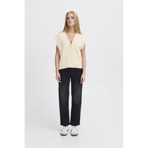 Cardigan sem mangas mulher Ichi Povoke Wa4 image-1
