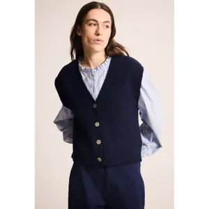 Cardigan sem mangas mulher Ichi Povoke Wa4 image-4
