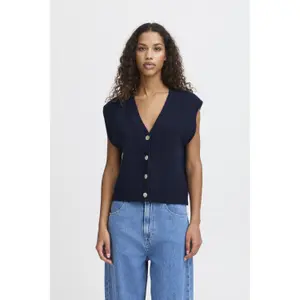 Cardigan sem mangas mulher Ichi Povoke Wa4 image-2