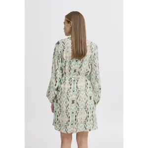 Long sleeve shirt dress for women Ichi Vera 36 image-4