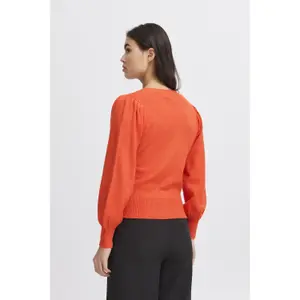 Cardigan femme Ichi Sella CA4 image-4