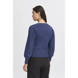 Cardigan femme Ichi Sella CA4 image-4