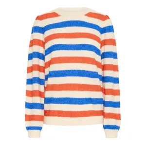 Sweter damski Ichi Dusty Stripe image-0