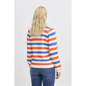 Sweter damski Ichi Dusty Stripe image-4