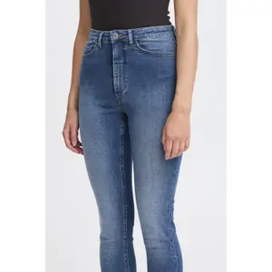 Slim fit hoge taille jeans voor dames Ichi Twiggy image-5