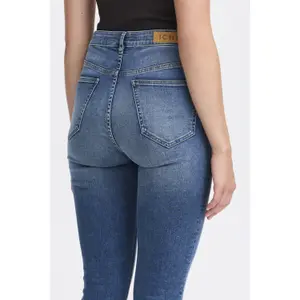 Slim fit hoge taille jeans voor dames Ichi Twiggy image-6