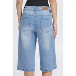 Pantalón corto vaquero mujer Ichi Cally image-5