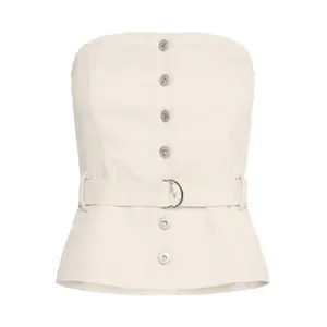 Belted bustier for women Ichi Carolinas image-0