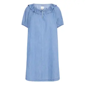 Women's denim dress Ichi Barcy 2 image-0