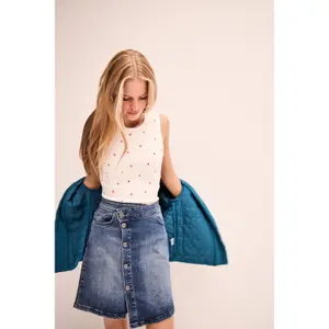 Jeansrock Damen Ichi Twiggy 8 image-3