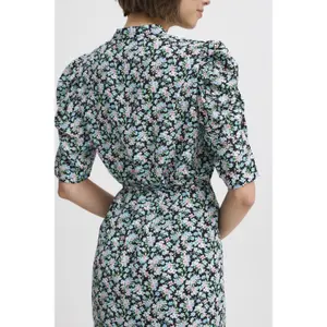 Robe chemise femme Ichi Nina Dr image-6