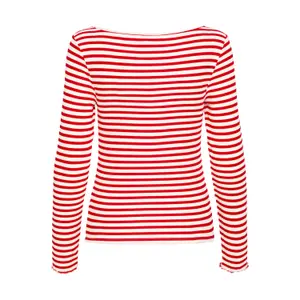 Pullover mit Rundhalsausschnitt Damen Ichi Cella image-1