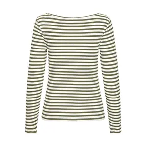 Pullover mit Rundhalsausschnitt Damen Ichi Cella image-5