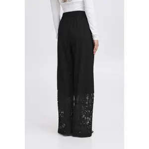 Pleated trousers for women Ichi Marila image-5