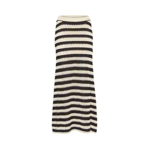 Jupe en maille femme Ichi Birdis