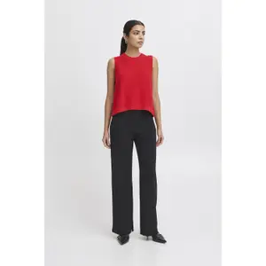 Ärmelloser Pullover Damen Ichi Dotties image-6