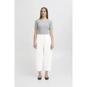 Calças de mulher Ichi Linno Barrel image-2