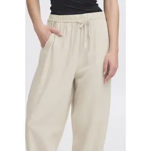 Calças barrel mulher Ichi Linno image-6