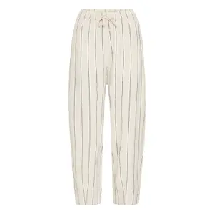 Calças barrel mulher Ichi Linno image-0