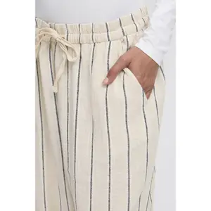 Calças barrel mulher Ichi Linno image-6