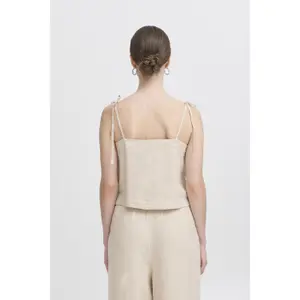 Ärmellose Bluse, Damen Ichi Linno image-4