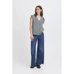 Damenbluse Ichi Marrakech Aop 10 image-2