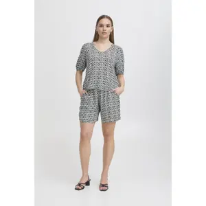 Shorts für Damen Ichi Marrakech Aop 6 image-4