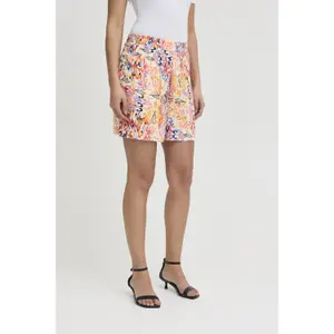 Shorts für Damen Ichi Marrakech Aop 6 image-4