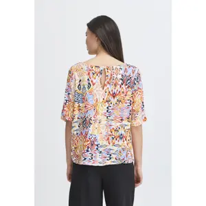 Damenbluse Ichi Marrakech Aop 13 image-5