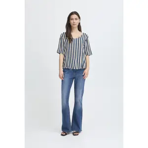 Damenbluse Ichi Marrakech Aop 14 image-3