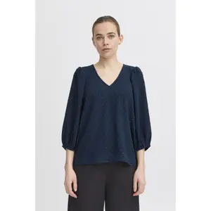 Damenbluse Ichi Zabby image-4