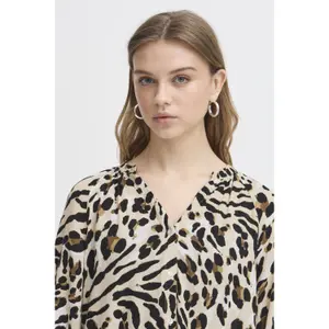 Shorts für Damen Ichi Marrakeck Aop 6 image-6