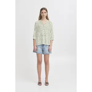 Damenbluse Ichi Marrakech Aop 6 image-3