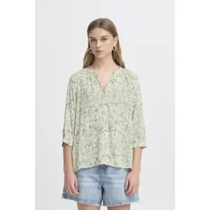 Damenbluse Ichi Marrakech Aop 6 image-4
