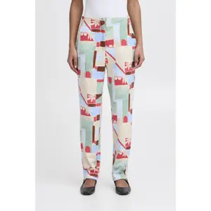 Damenhosen Ichi Kate Print 30 image-1