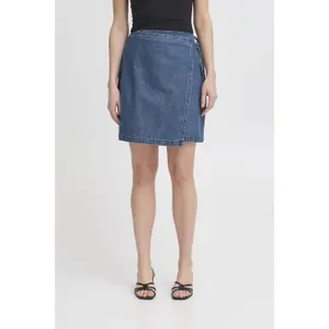 Jeansrock Damen Ichi Dallas image-5