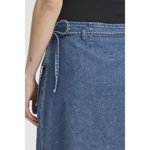 Denim skirt for women Ichi Dallas image-6