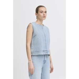 Women's denim tank top Ichi Armios image-4