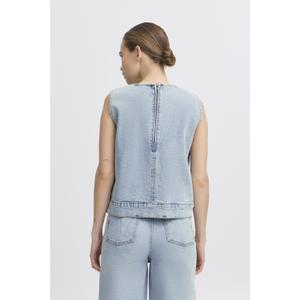 Women's denim tank top Ichi Armios image-5