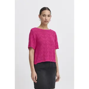 Strickjacke, Damen Ichi Arties image-2