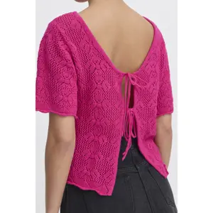 Strickjacke, Damen Ichi Arties image-6