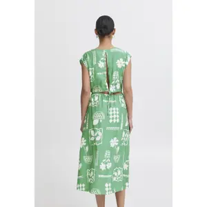 Midiklänning för kvinnor Ichi Ihyetta image-5