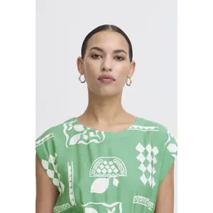 Midiklänning för kvinnor Ichi Ihyetta image-6