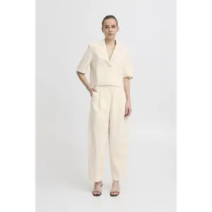 Classic women's trousers Ichi Wallis image-0