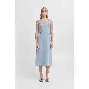 Denim dress for women Ichi Armios image-1