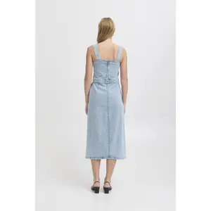 Denim dress for women Ichi Armios image-3