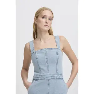 Denim dress for women Ichi Armios image-5
