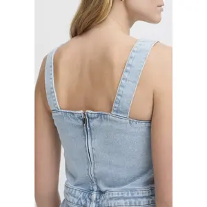Denim dress for women Ichi Armios image-6