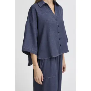 Camisa de mulher Ichi Elsie MS2 image-5