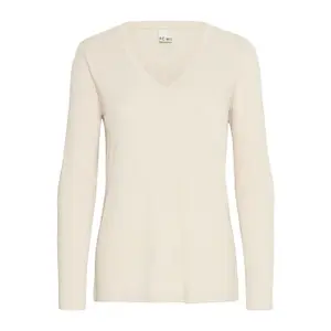 Women's V-neck Pullover Ichi Ixrene image-0